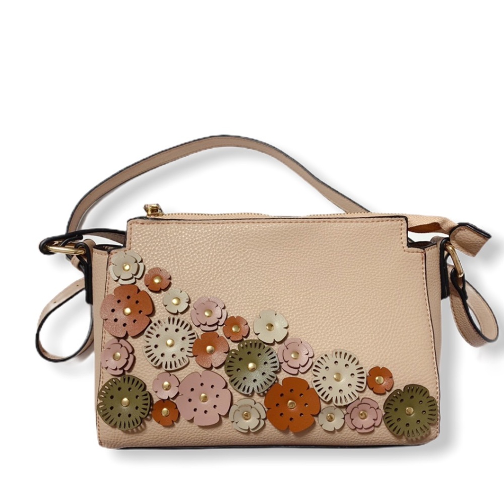 Super Cute Flowers Crossbody Bag - Picture 1 of 7